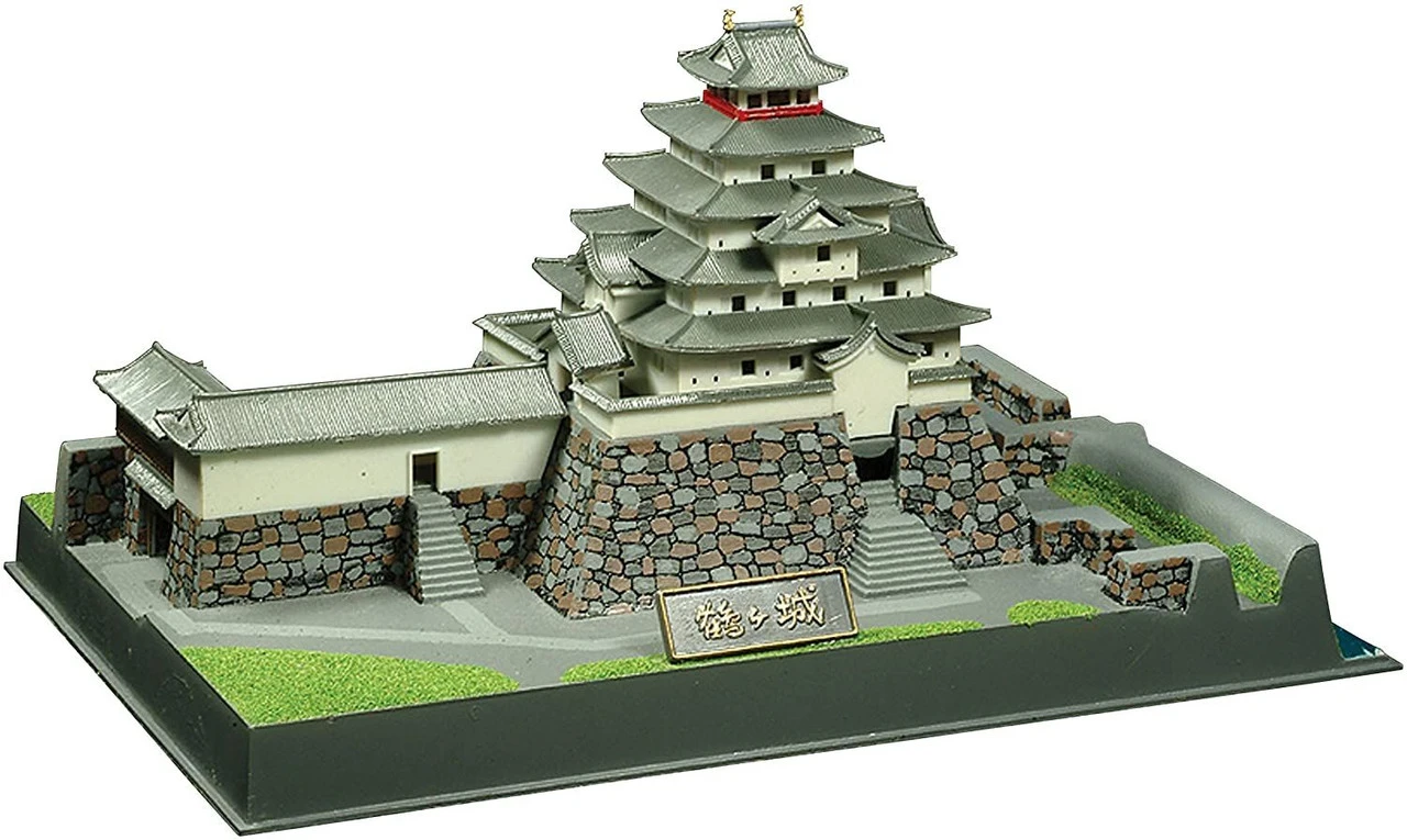 Doyusha JJ5 Japanese Tsuruga Castle 1/460 Scale Plastic Model 2 Doyusha JJ5 Japanese Tsuruga Castle 1/460 Scale Plastic Model - Image 2