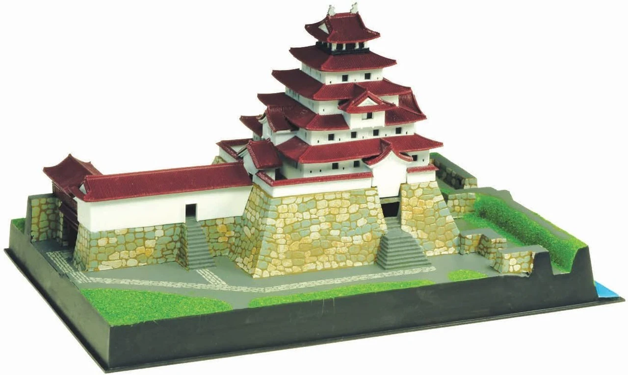 Doyusha JJ12 Japanese Tsuruga Castle 1/460 Scale Plastic Model 2 Doyusha JJ12 Japanese Tsuruga Castle 1/460 Scale Plastic Model - Image 2