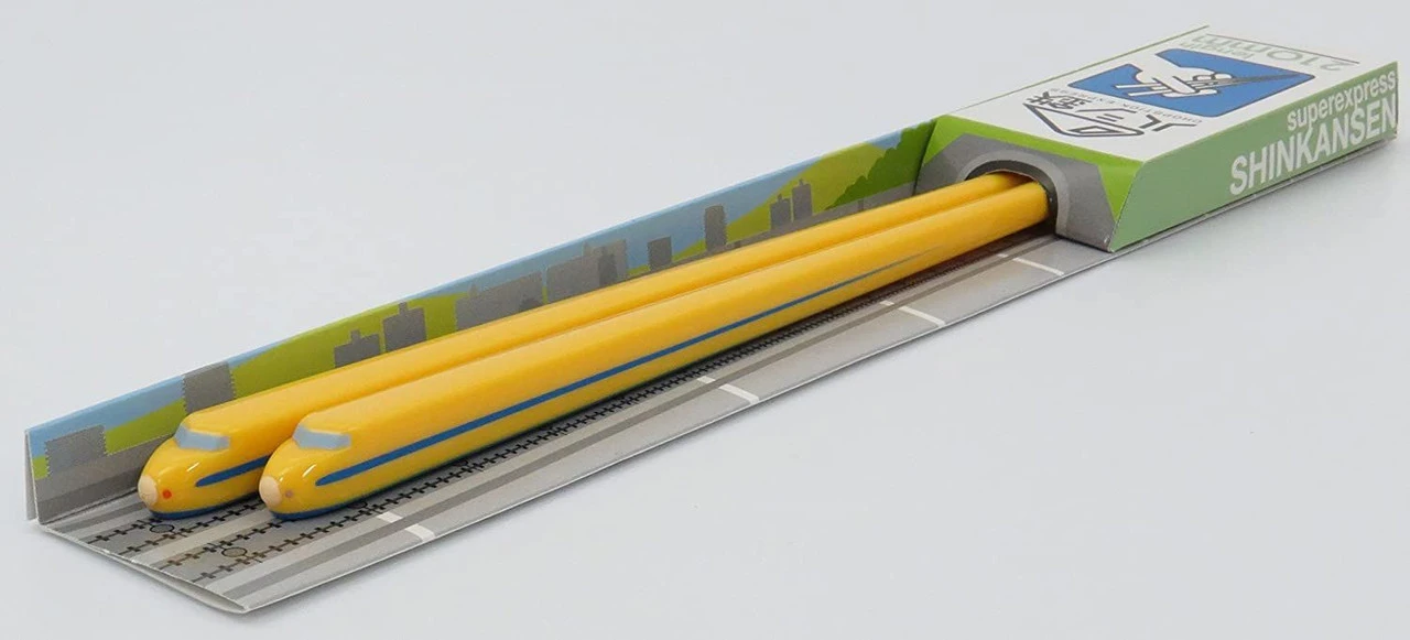 Train Chopsticks (Hashi Tetsu) Type 922 Doctor Yellow Shinkansen 4 Train Chopsticks (Hashi Tetsu) Type 922 Doctor Yellow Shinkansen - Image 4