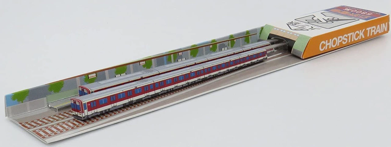 Train Chopsticks (Hashi Tetsu) Series 5800 Kintetsu Railway 3 Train Chopsticks (Hashi Tetsu) Series 5800 Kintetsu Railway - Image 3