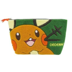 Pokemon Center Original Fuzzy Pouch Dedenne