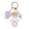 Pokemon Center Original Triple Acrylic Key Chain PokePeace Scorbunny & Espurr