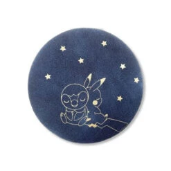 Pokemon Center Original Mirror Navy Blue Sleeping Pikachu Piplup