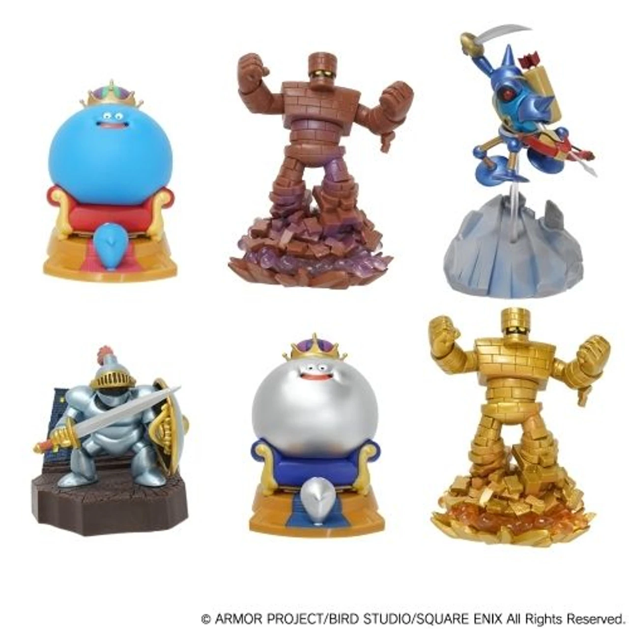Square Enix Dragon Quest 3D Monster Picture Book (Trading Figure) 6Pack Box 1 Square Enix Dragon Quest 3D Monster Picture Book (Trading Figure) 6Pack Box