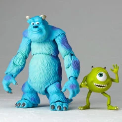 Kaiyodo Sci-Fi Revoltech 028 Monsters Inc Sulley & Mike Figure -Model Toys 4 48654.1328022398