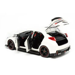 Ebbro 81066 Honda CIVIC TYPE R 2015 (Japanese License Plate) ChampionShip White 1/18 Scale -Model Toys 4 72233.1496133653