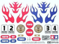Tamiya 71113 2 Channel Remote Control Boxing Fighter Battle Set