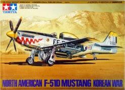 Tamiya 61044 North-American F-51D Mustang Korean War 1/48 Scale Kit
