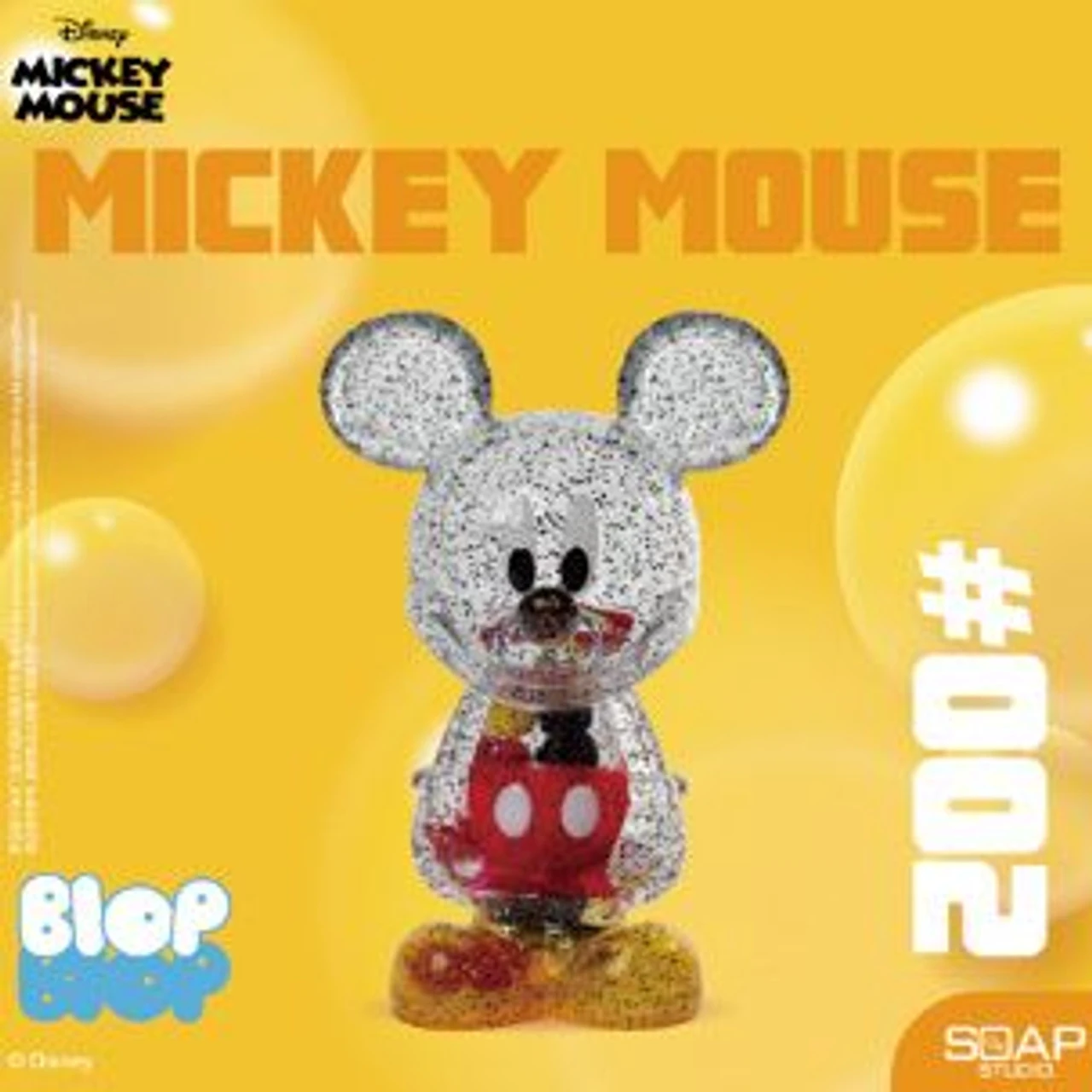 Soap Studio Blop Blop Mickey Mouse Figure (Disney) 1 Soap Studio Blop Blop Mickey Mouse Figure (Disney)
