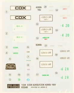 Fujimi RS-47 Volkswagen Golf GTI COX 420Si 16V 1/24 Scale Kit -Model Toys 7 32333.1424148169