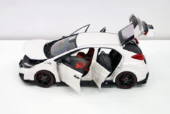 Ebbro 81066 Honda CIVIC TYPE R 2015 (Japanese License Plate) ChampionShip White 1/18 Scale -Model Toys 81066 e 67742.1497340457 45403.1510400676