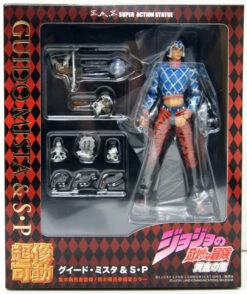 Medicos Super Action Statue Guido Mista & Sex Pistols Figure (Jojo's Bizarre Adventure 5 Golden Wind)