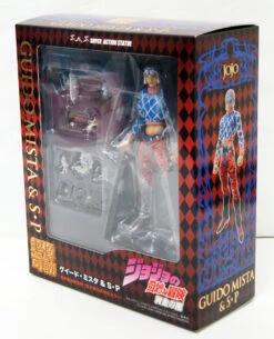 Medicos Super Action Statue Guido Mista & Sex Pistols Figure (Jojo's Bizarre Adventure 5 Golden Wind) -Model Toys 964257 4 69025.1606896783