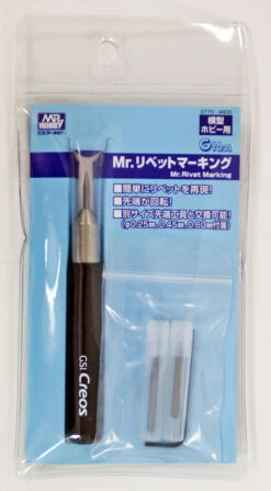 GSI Creos Mr.Hobby GT70 Mr. Rivet Marking (3 Kinds Of Tip Tool Included)