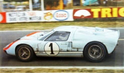 Fujimi HR2 Ford GT40 Mk-2 Le-Mans 2nd 1/24 Scale Kit