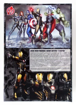 Kotobukiya MK158 ARTFX Iron Man (Black X Gold) PVC Figure 1/10 Scale -Model Toys MK158 b 18507.1510135240