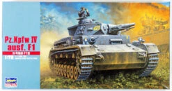 Hasegawa MT41 Pz.Kpfw IV Ausf. F1 TANK 1/72 Scale Kit