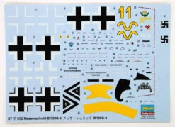 Hasegawa ST17 Messerschmitt Bf109G-6 1/32 Scale Kit -Model Toys ST17 c 28111.1445417660
