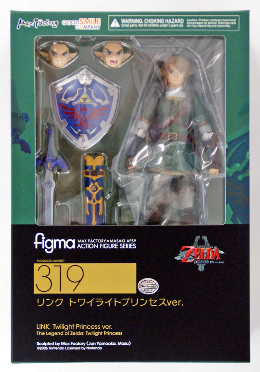 GOOD SMILE COMPANY Good Smile The Legend Of Zelda Figma 319 Link Twilight Princess Figure 1 GOOD SMILE COMPANY Good Smile The Legend Of Zelda Figma 319 Link Twilight Princess Figure