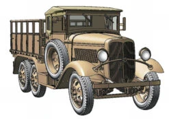 Fine Molds FM31 Japanese Type 94 Truck Canvas Top 1/35 Scale Kit -Model Toys fm30 i 17295.1298383644