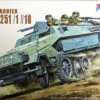 Fujimi WA06 World Armor German Troop Carrier Sd. Kfz. 251/1//10 1/76 Scale Kit